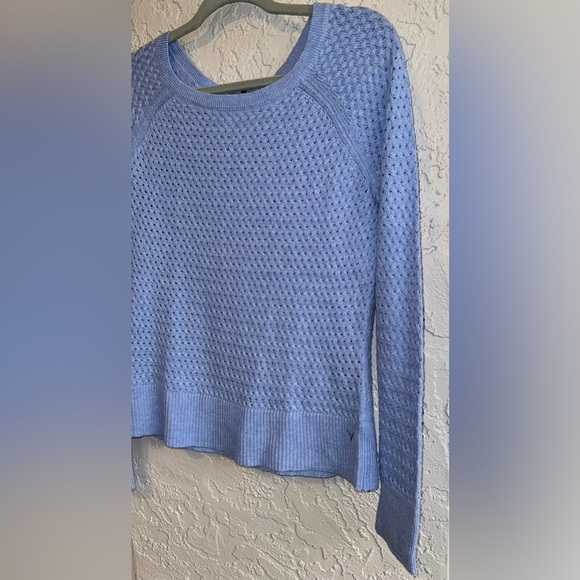 American Eagle Outfitters Blue Crew Neck Sweater - Picture 4 of 9